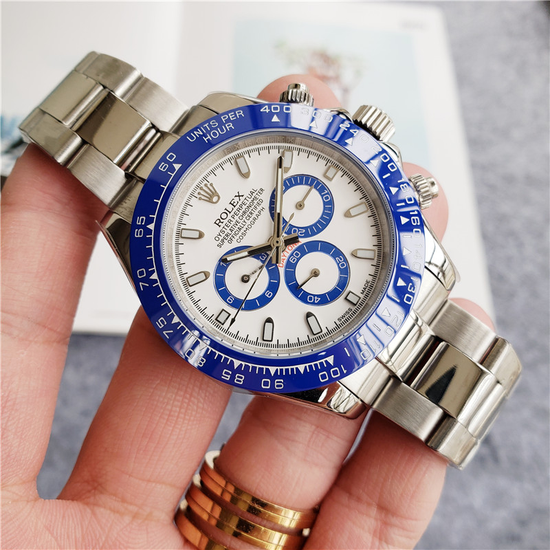 Replica Rolex Daytona Blue | RLX 224 - View 4