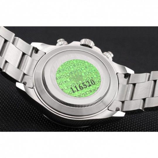 Replica Rolex Daytona Stainless Steel Bracelet Black Dial 80296 - View 8