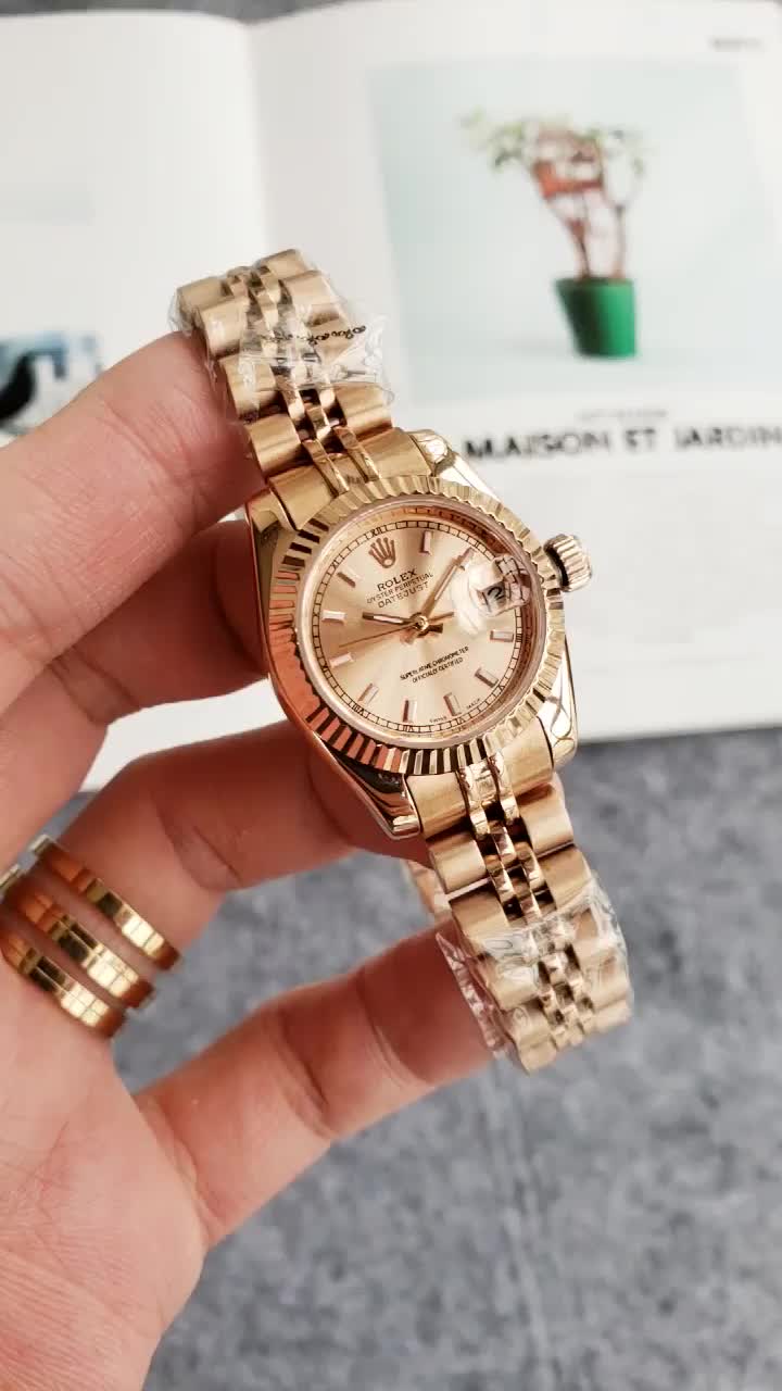 Replica Rolex Lady Oyster Perpetual 67194-24 MM - View 1
