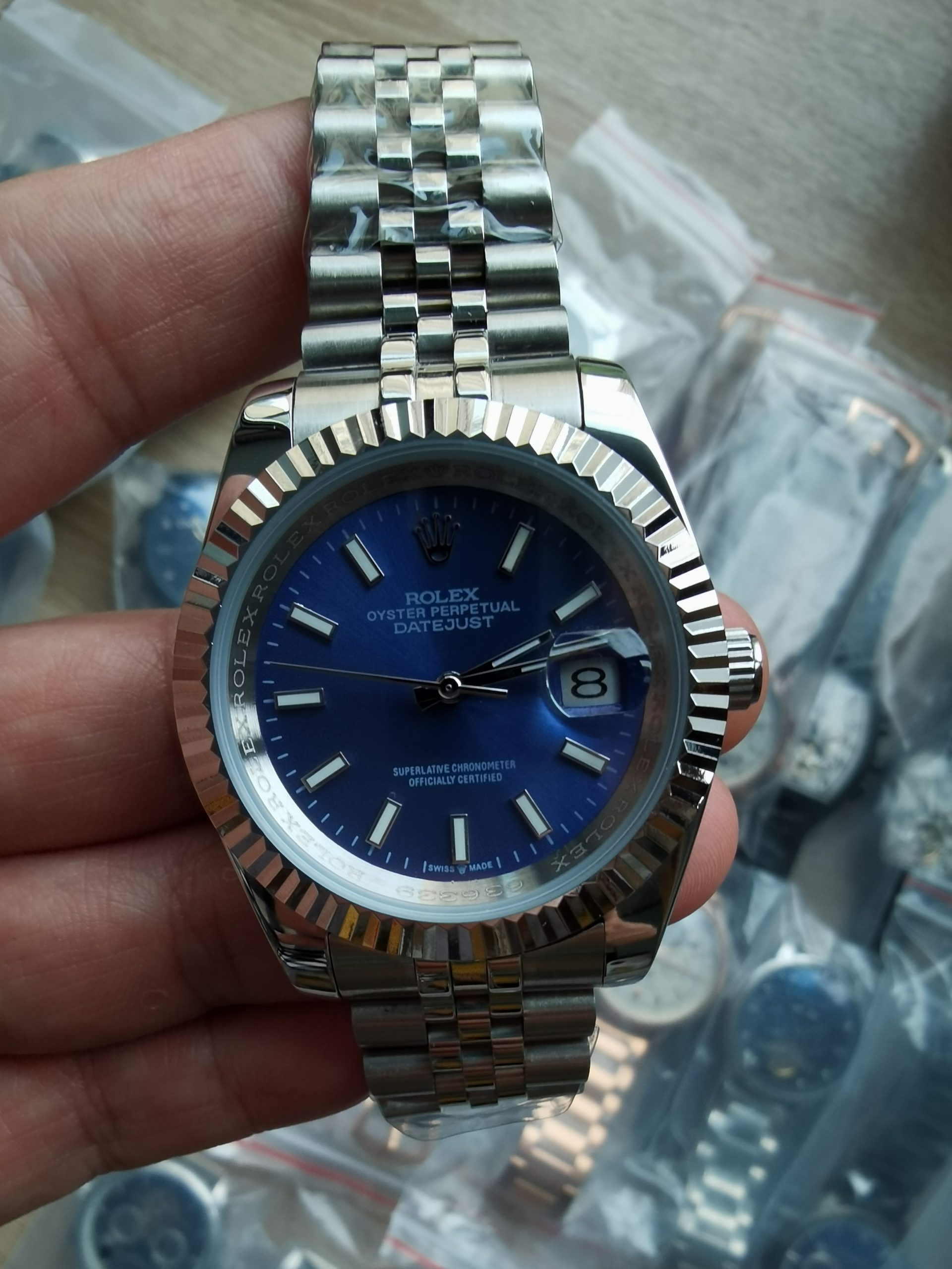 Replica Rolex Mid-Size Datejust 6827-30 MM - View 1