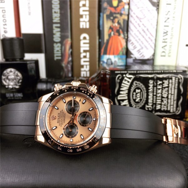 Replica Rolex Daytona Rose Gold | RLX 23 - View 4