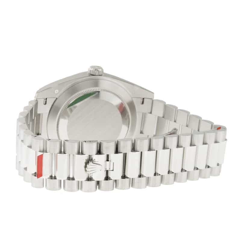 Rolex Day-Date 228206 Black Diagonal Dial product image 8