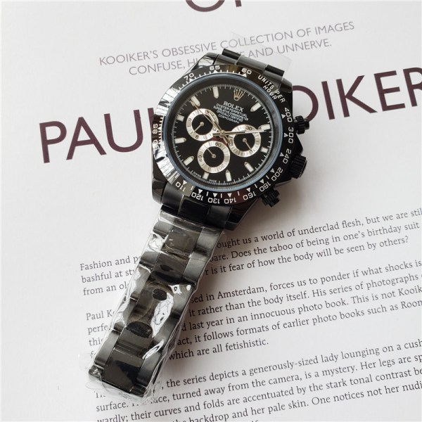 Replica Rolex Daytona Black | RLX 136 - View 2