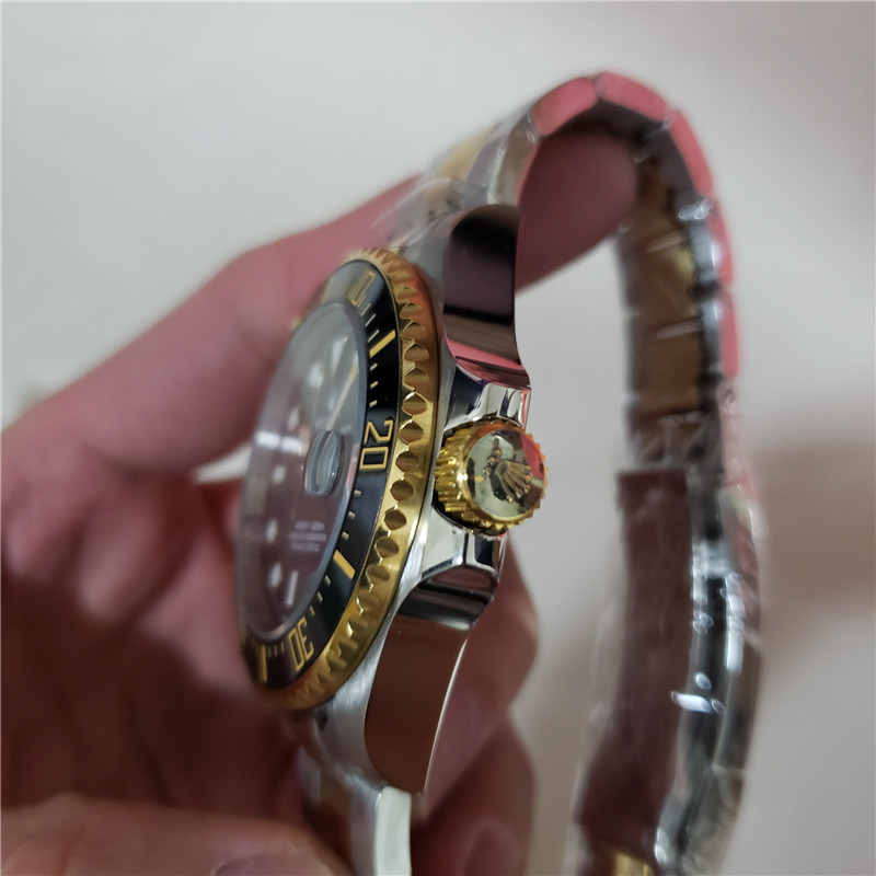 Replica Rolex Sea-Dweller Silver-Gold | RLX 89 - View 5