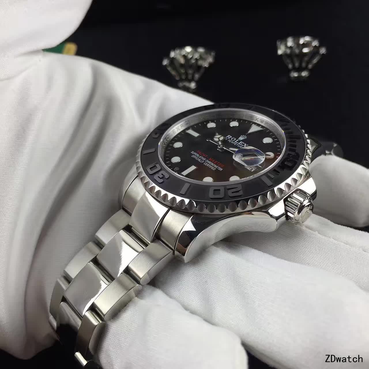 Replica Rolex Yacht-Master Black | RLX 3 - View 2