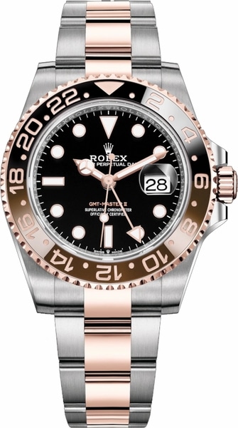Replica Rolex (unchanged) GMT-Master II Montre Root Beer pour homme 126711CHNR - View 1