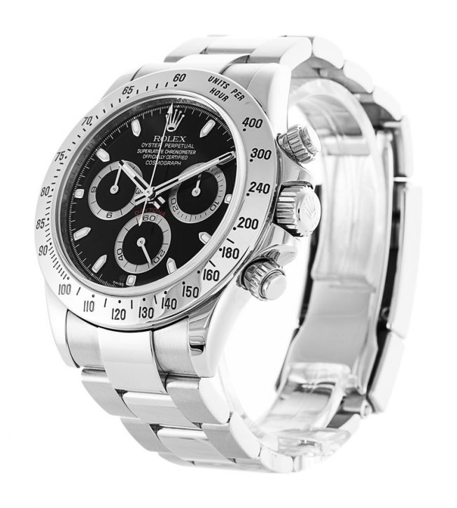 Replica Rolex Daytona Black 116520 - View 2