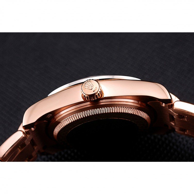 Replica Rolex Datejust Diamond Dial And Bezel Pink Gold Case And Bracelet 622836 - View 6