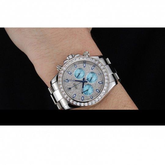 Replica Rolex Cosmograph Daytona Diamond Dial Stainless Steel Case And Bracelet 1454251 - View 8