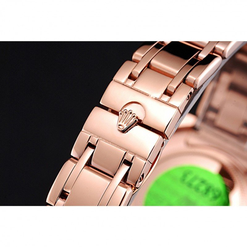 Replica Rolex Datejust Diamond Dial And Bezel Pink Gold Case And Bracelet 622836 - View 7