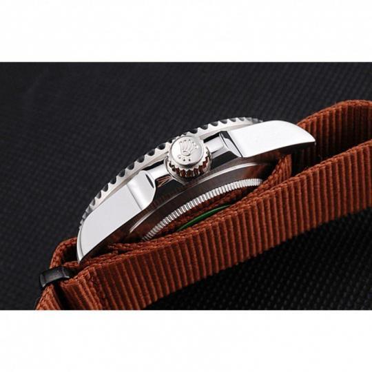 Replica Rolex Submariner STEALTH MK III Brown Fabric Band rl425 621387 - View 7