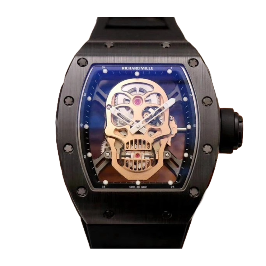 Richard Mille RM 52-01 Tourbillon Skull Black Dial product image