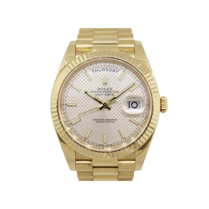 Rolex Day-Date 228238-0004 Diagonal Silver product image 5