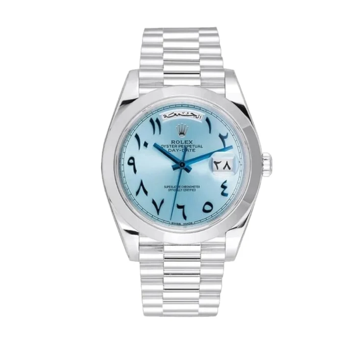 Rolex Day-Date 228206 Ice Blue Arabic Dial product image 2