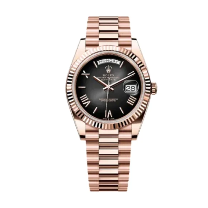 Rolex Day-Date 228235 Smoke Ombre Black Dial product image 2