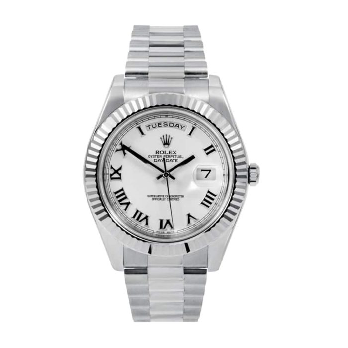 Rolex Day-Date II 218239 White Dial product image 2