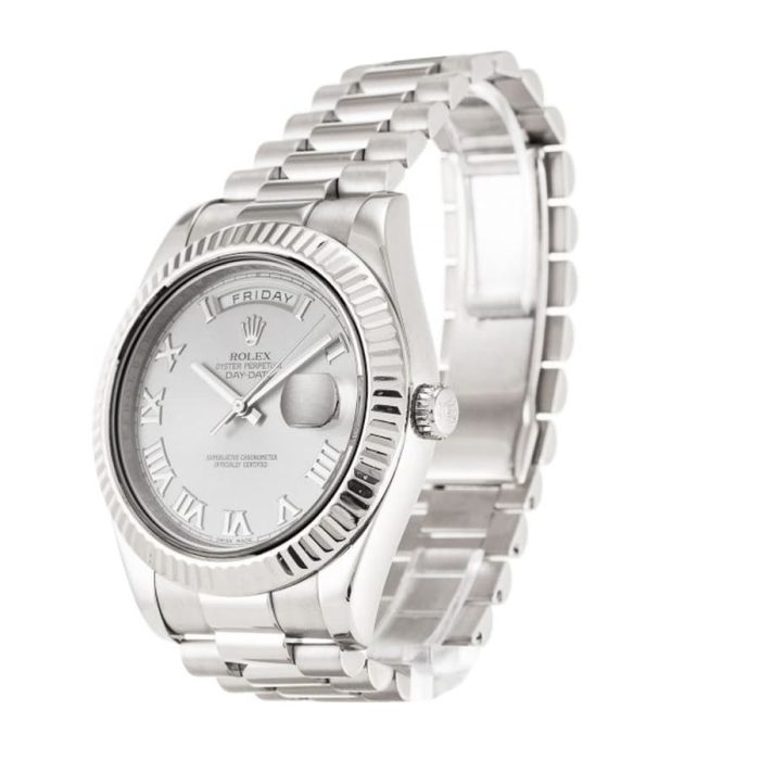 Rolex Day-Date 218239-0041 White Roman Dial product image 3