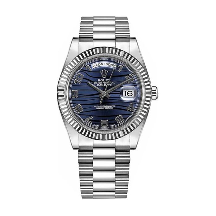 Rolex Day-Date 228238-0002 Blue Champagne Dial product image 2