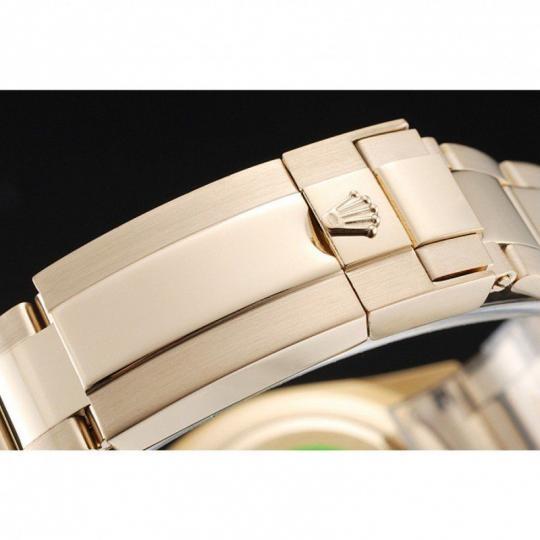 Replica Rolex Cosmograph Daytona Brown Dial Diamond Numerals Gold Case And Bracelet 1454245 - View 9