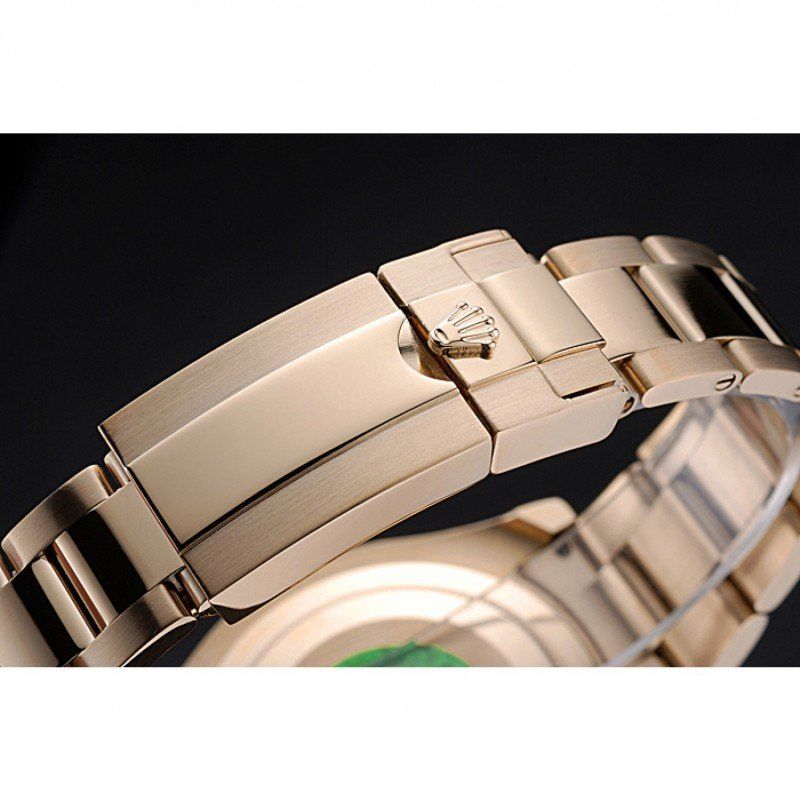 Replica Rolex Yacht-Master II White Dial Blue Bezel Gold Bracelet 622271 - View 7