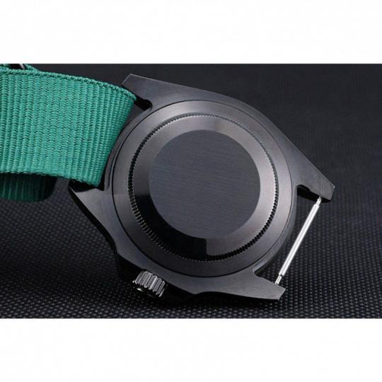 Replica Rolex Stealth Submariner Green Nylon Strap 622009 - View 11