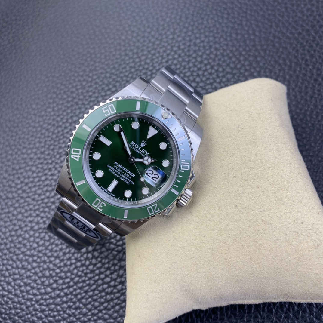 Clean 116610LN Replica Watch – Premium Rolex Submariner green Clone 40mm - clean factory product image 5