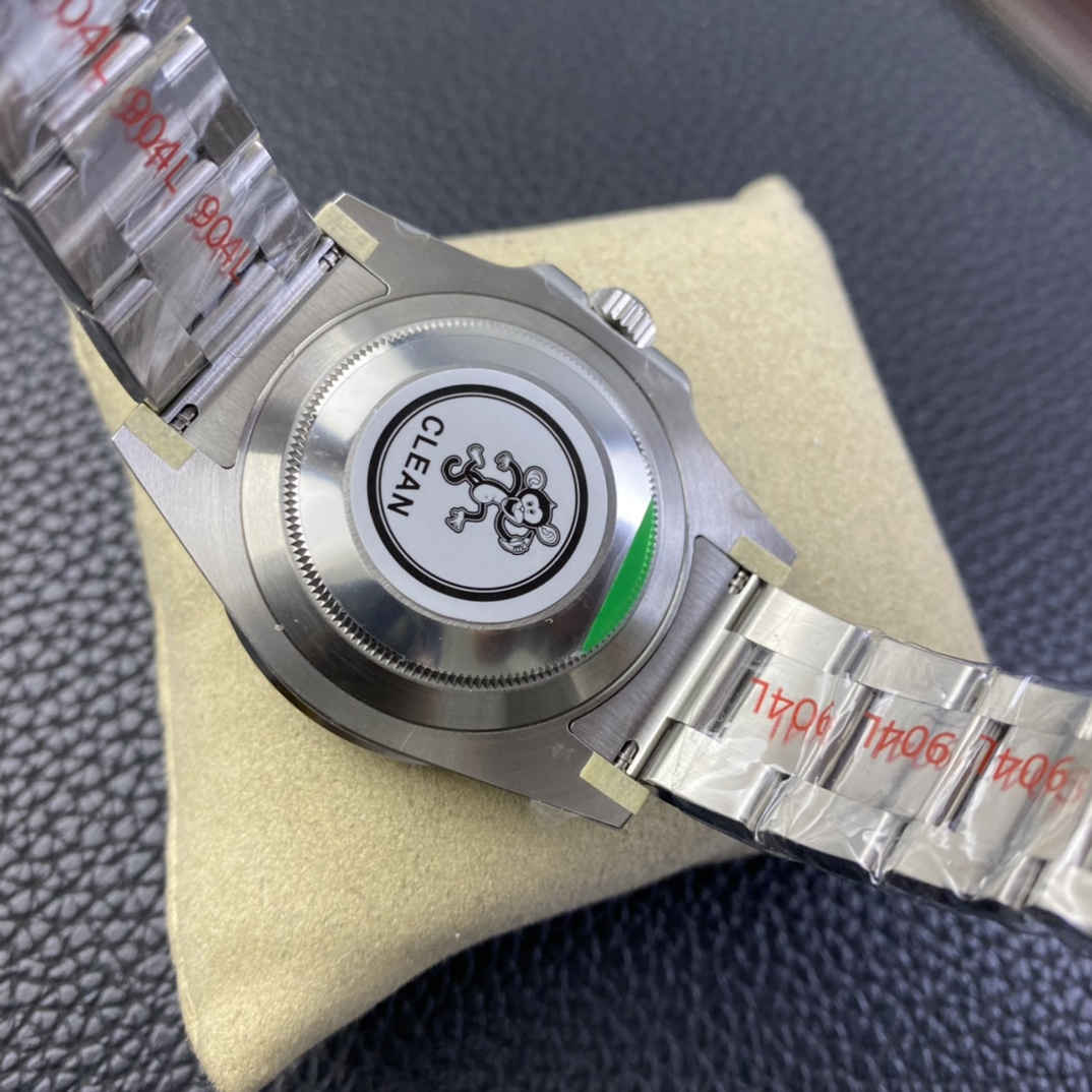 Clean 116610LN Replica Watch – Premium Rolex Submariner green Clone 40mm - clean factory product image 7