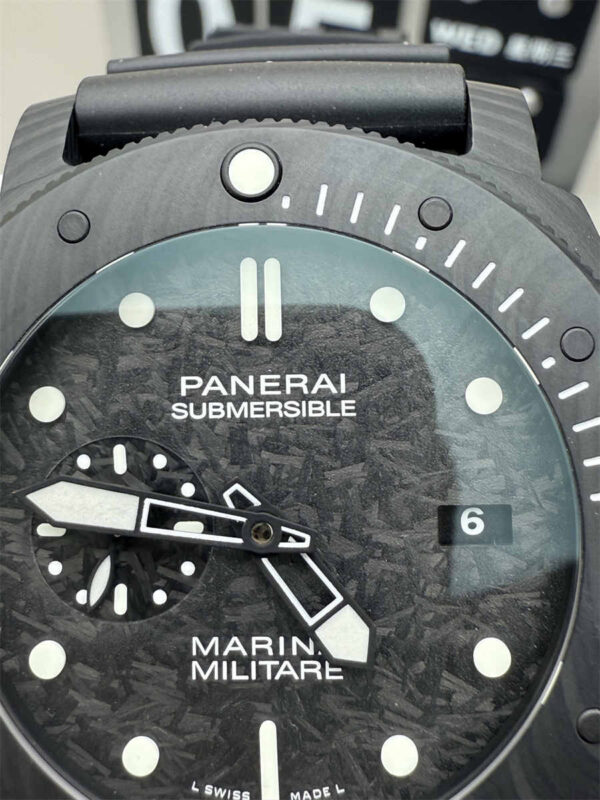 VSF Watches Panerai PAM979 – 47mm Submersible Carbotech Super Clone with P.9000 Movement - clean factory product image 15