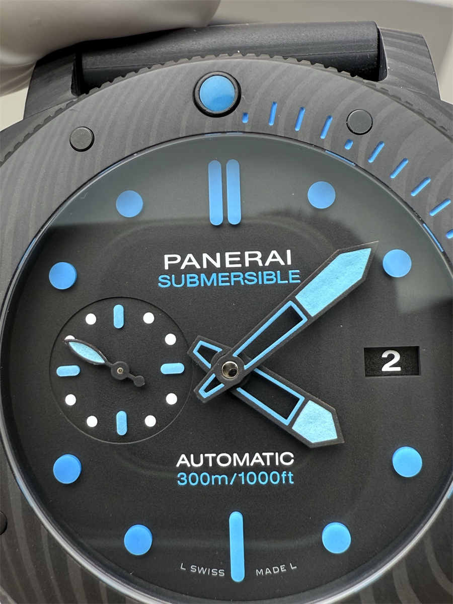 VSF Watches Panerai PAM1616 – 47mm Submersible Carbotech Super Clone with P.9010 - clean factory product image 8
