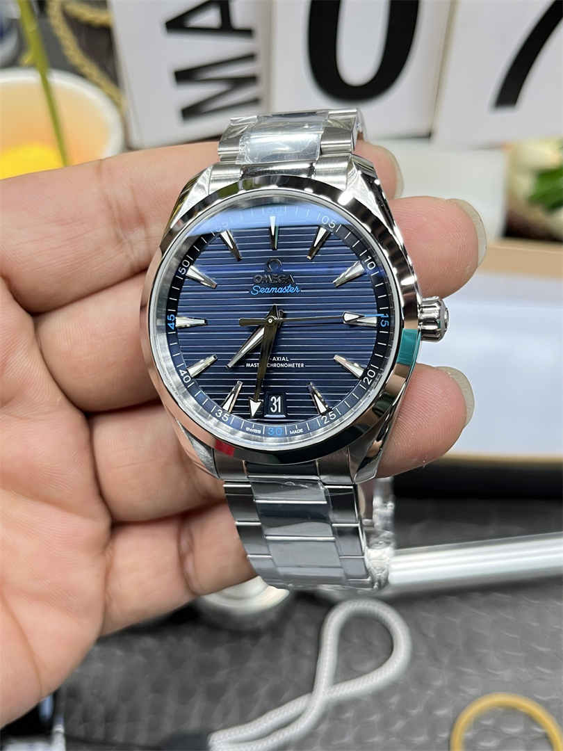 VSF Omega Aqua Terra Replica – Premium Seamaster AT Super Clone 1:1 Luxury Watch - clean factory product image 4