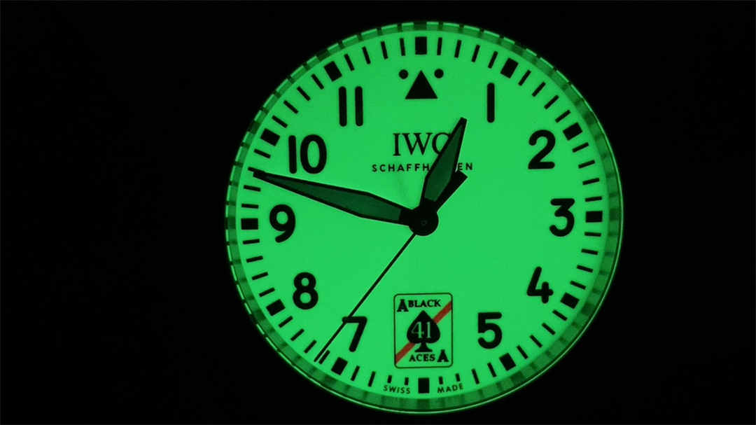 M+ Factory IWC Pilot IW326905 Replica – Ceramic Ace of Spades 41mm Automatic Watch - clean factory product image 2