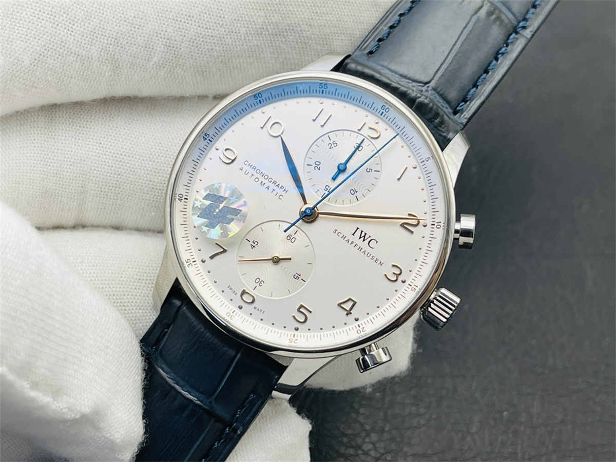 IWC IW371445 Portugieser Chronograph – Classic 40.9mm Automatic Luxury Timepiece - clean factory product image 2