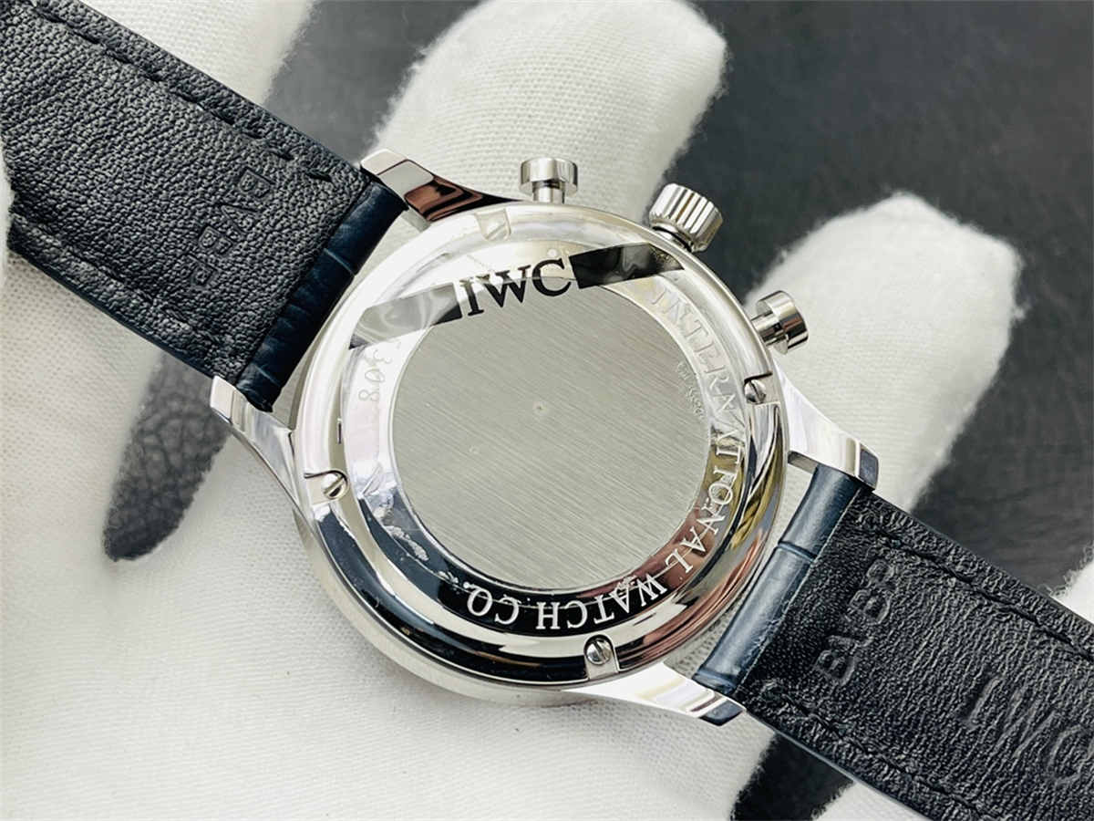 IWC IW371445 Portugieser Chronograph – Classic 40.9mm Automatic Luxury Timepiece - clean factory product image 6