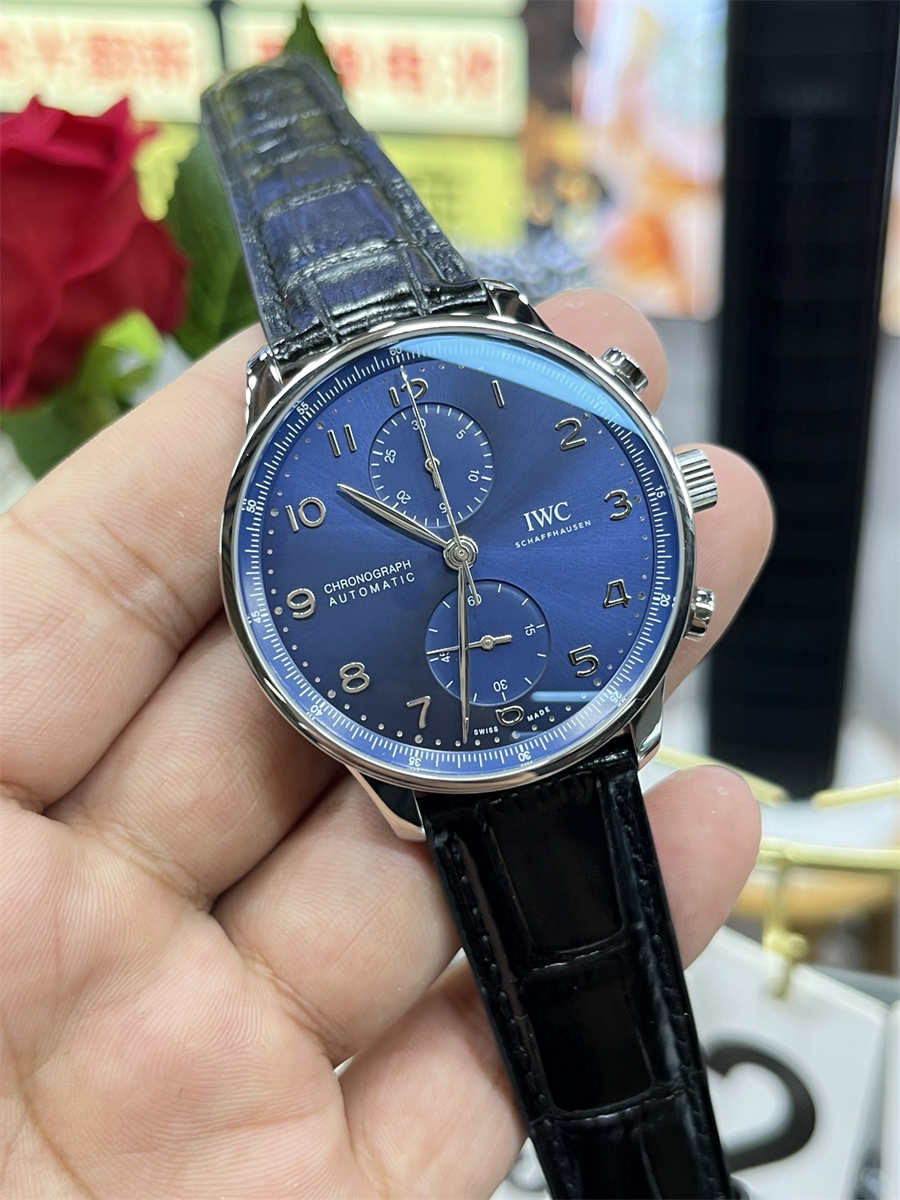 ZF Factory IWC IW371491 Replica Watch – Premium Portugieser Chronograph Reproduction for Collectors - clean factory product image 3