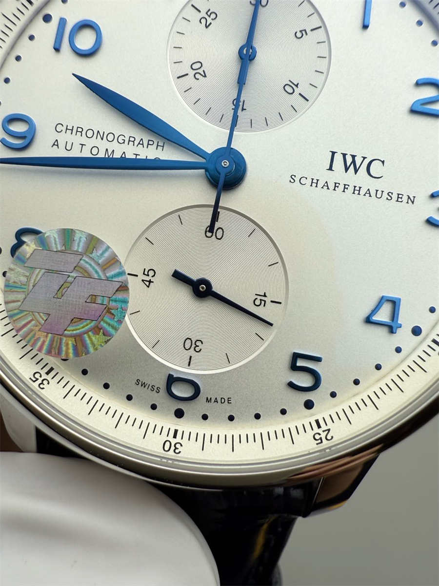 IWC Portugieser Black Replica – ZF Factory Portuguese Chronograph 41mm Luxury Watch - clean factory product image 4