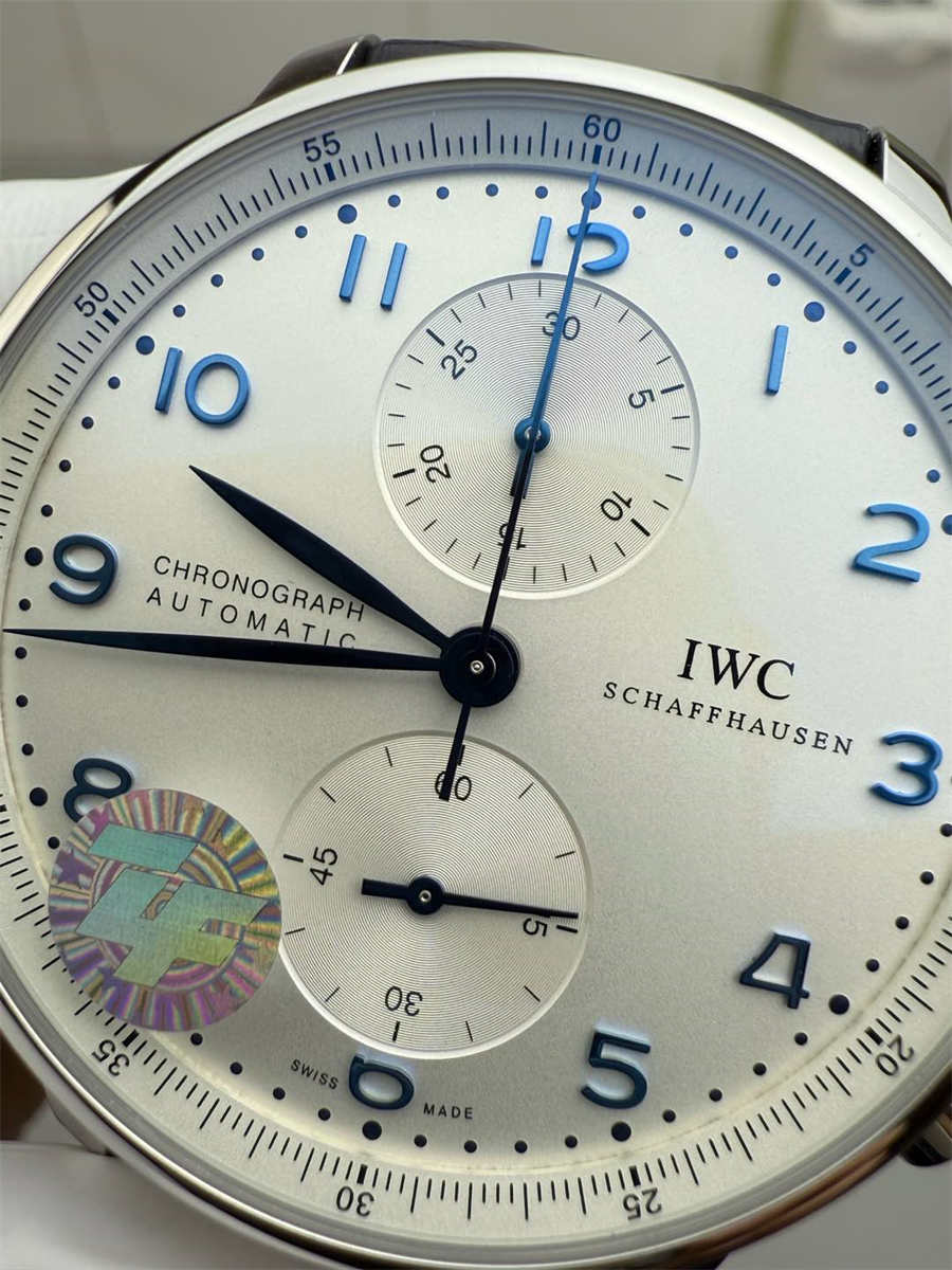 IWC Portugieser Black Replica – ZF Factory Portuguese Chronograph 41mm Luxury Watch - clean factory product image 5