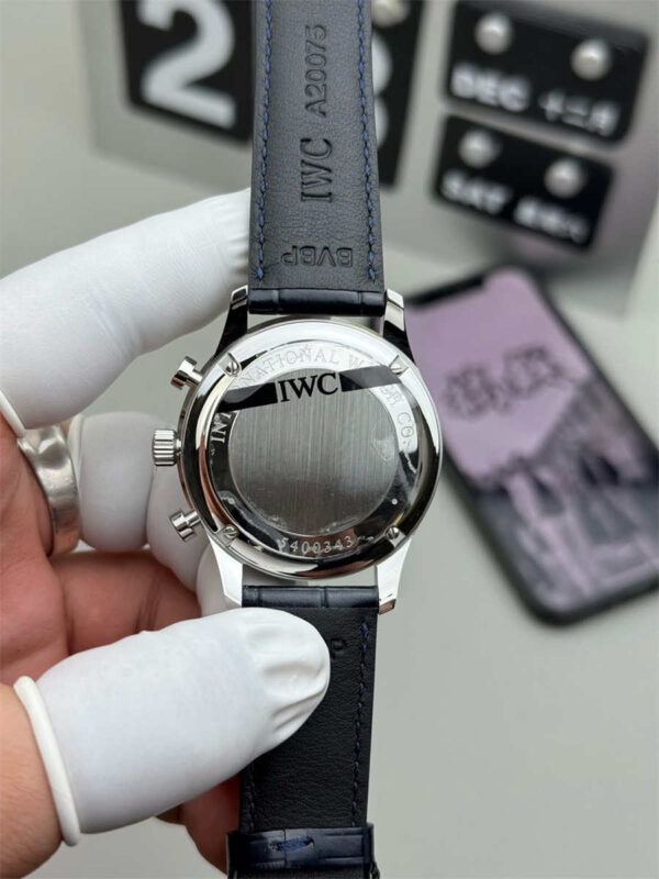 IWC Portugieser Black Replica – ZF Factory Portuguese Chronograph 41mm Luxury Watch - clean factory product image 20