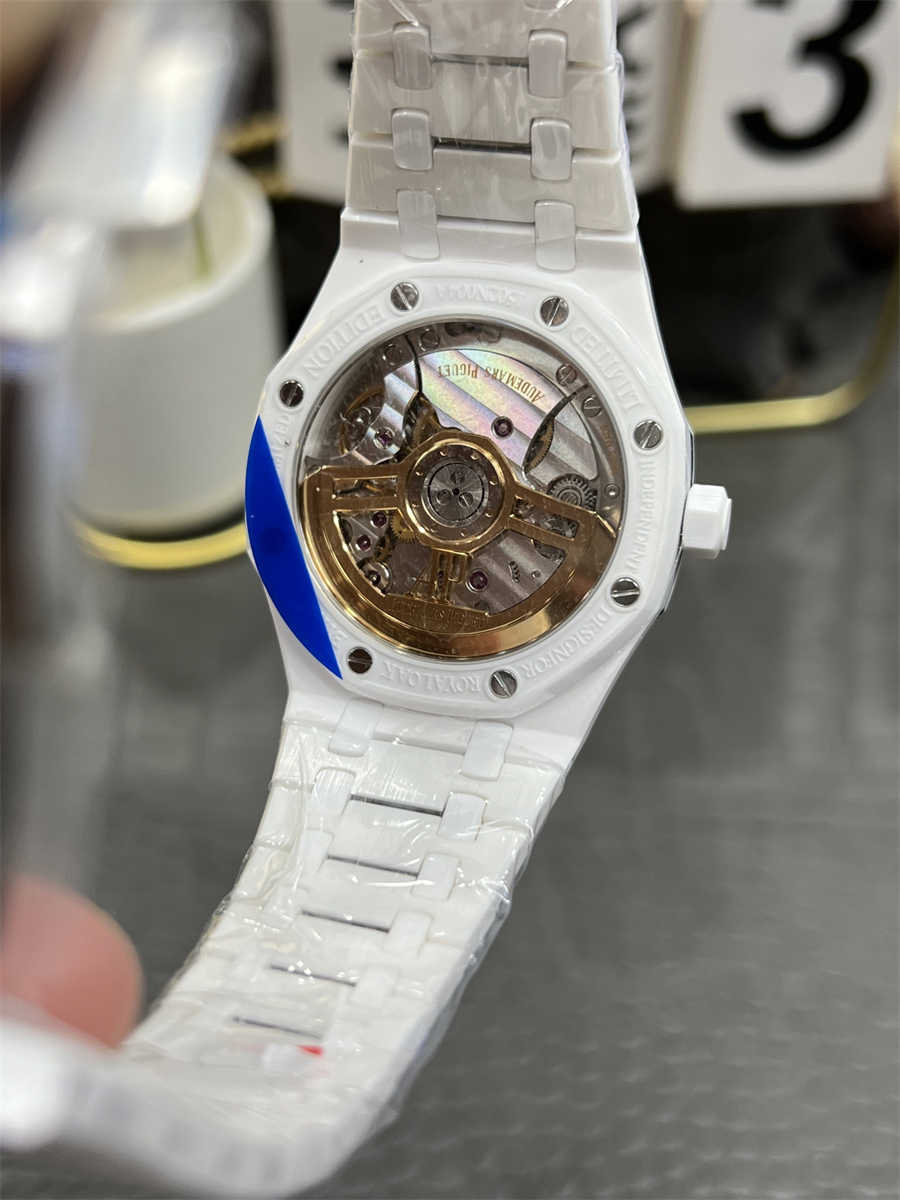 Audemars Piguet 15500 Replica White Ceramic Mod by APS Factory – Full Custom Edition Review (2025) - clean factory product image 6