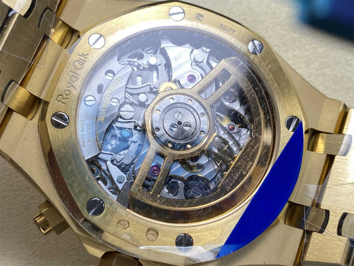 Audemars Piguet 26240 Replica – APS Frosted Gold Royal Oak Chronograph - clean factory product image 8