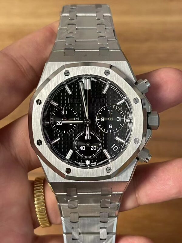 Audemars Piguet 26240 Chronograph Replica – APS Four-Color Royal Oak 41mm Flyback Clone - clean factory product image 9