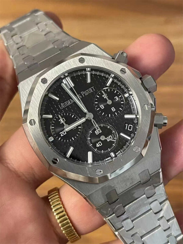 Audemars Piguet 26240 Chronograph Replica – APS Four-Color Royal Oak 41mm Flyback Clone - clean factory product image 10
