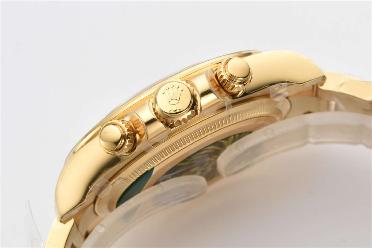 Clean Factory Rolex Daytona 126508 Replica - Yellow Gold White Dial (4131) - clean factory product image 7