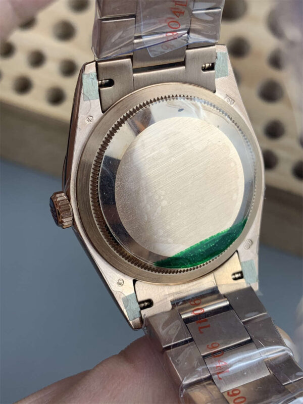 Rolex Day-Date 36 Replica – Ladies Everose Gold President Watch - clean factory product image 20