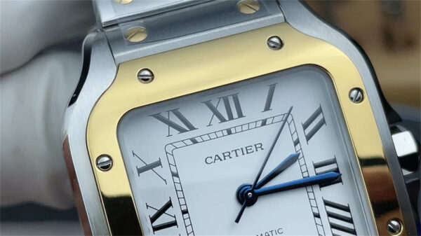 Cartier Santos W2SA0007 Replica – Medium 35.1mm Two-Tone Automatic Steel &amp; Gold - clean factory product image 14