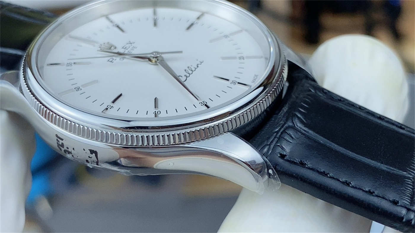 Rolex Cellini White Gold Replica – M50509-0017 Classic Dress Watch - clean factory product image 3