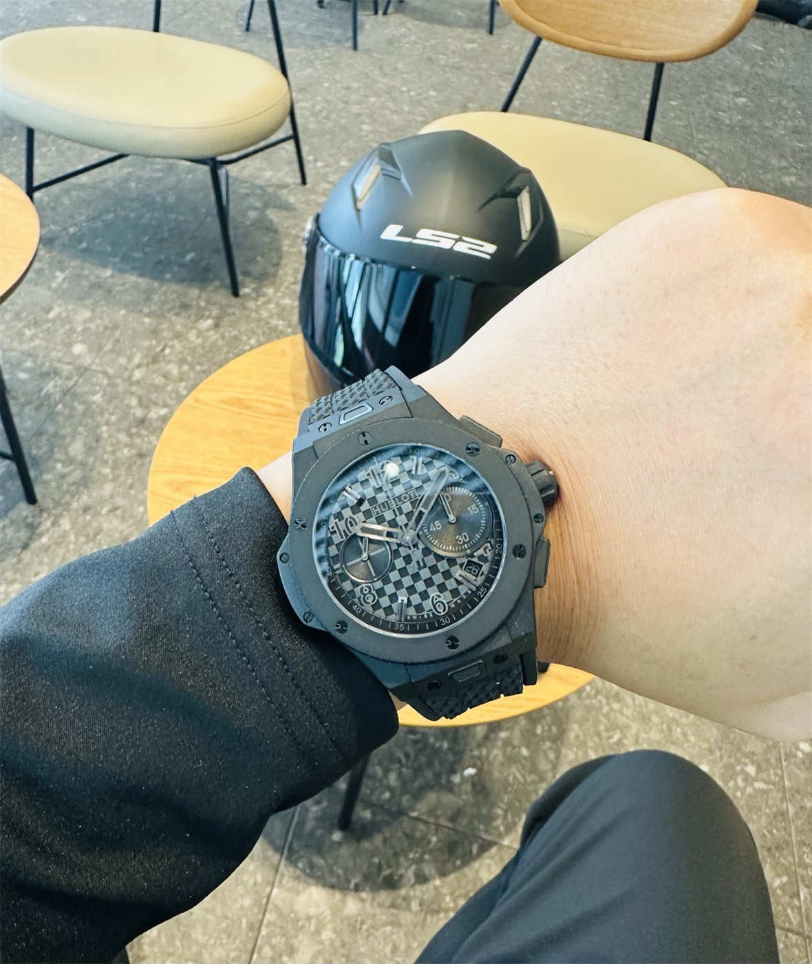 Hublot Big Bang Unico Replica Black Magic Ceramic (43mm) – HUB1280 Clone - clean factory product image 6