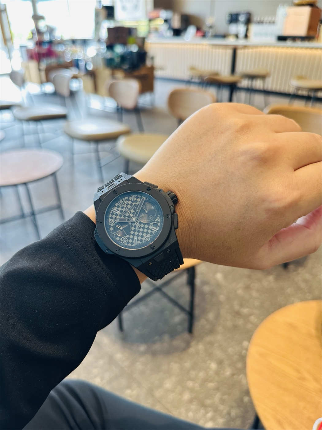 Hublot Big Bang Unico Replica Black Magic Ceramic (43mm) – HUB1280 Clone - clean factory product image 7