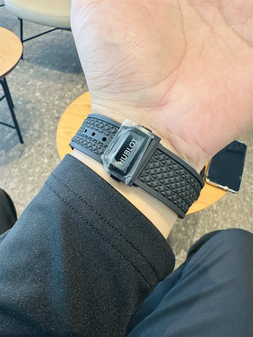 Hublot Big Bang Unico Replica Black Magic Ceramic (43mm) – HUB1280 Clone - clean factory product image 9
