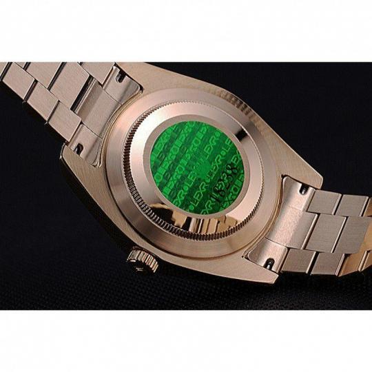 Replica Rolex Day-Date White Dial Gold Bracelet 622546 - View 6