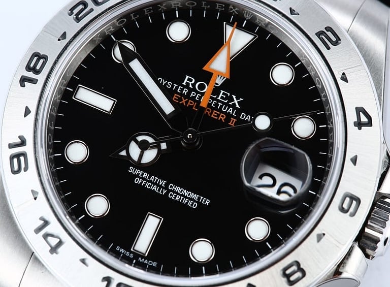 Rolex Explorer II Date Black Dial 42 mm 216570BKSO Replica